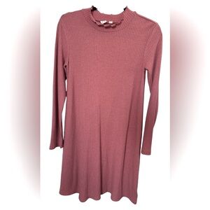 GAP Kids | Girls Softspun Ribbed Dress in Roseberry Pink | Size XXL | NWOT NEW